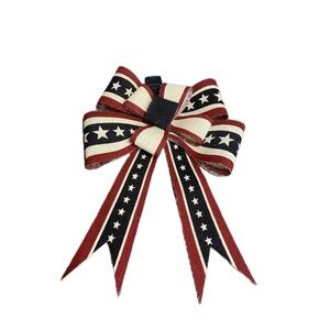 NWT ♥️💙 TOMMY BAHAMA 4th of July Ribbon Bow Decor